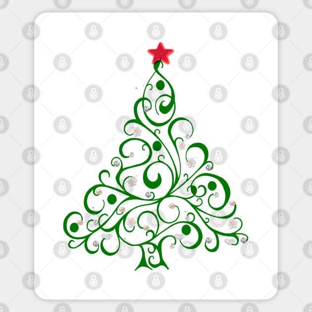 xmas tree Sticker by sarahnash